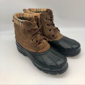 red wing boots snow